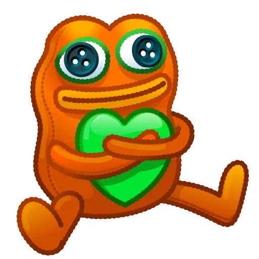 💎 Стикер «Plush Pepe» для Telegram