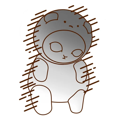 😨 Стикер «Жужик» для Telegram