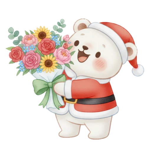 💐 Стикер «Мишутка» для Telegram