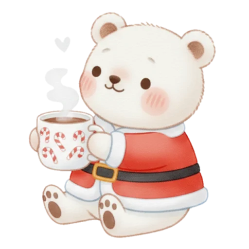 ☕ Стикер «Мишутка» для Telegram