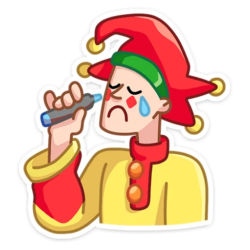 😢 Стикер «Яства и пляски» для Telegram