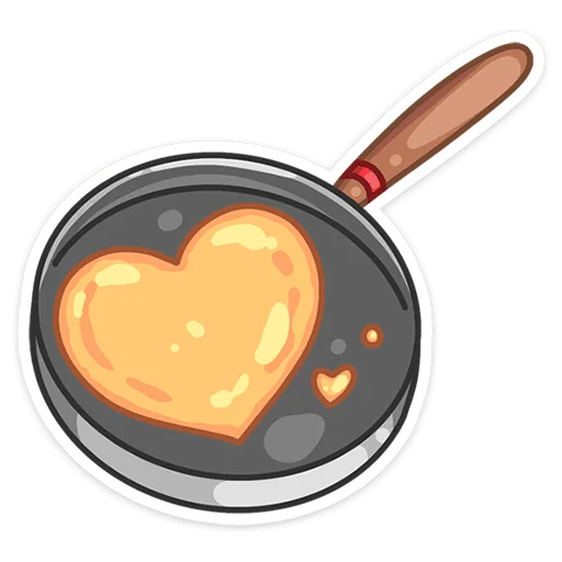 ❤️ Стикер «Яства и пляски» для Telegram
