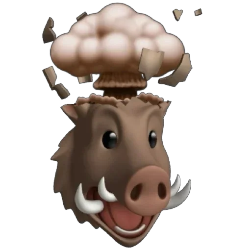 🤯 Стикер «плюхи» для Telegram