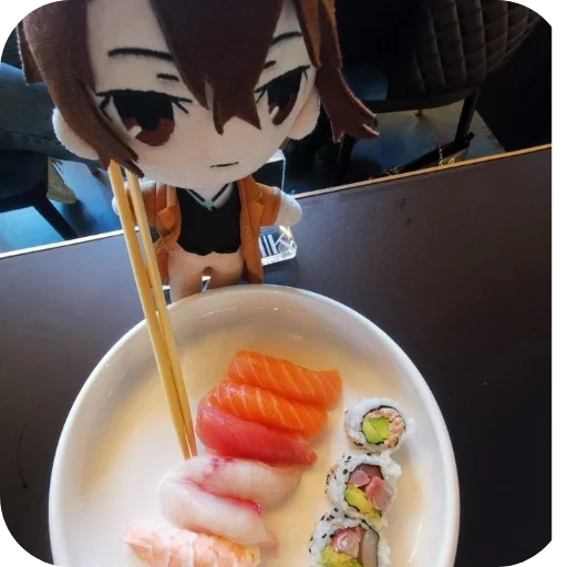 🍱 Стикер «Плюшевый Дазай Легенда» для Telegram