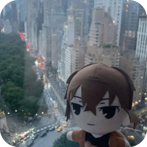 🏙 Стикер «Плюшевый Дазай Легенда» для Telegram