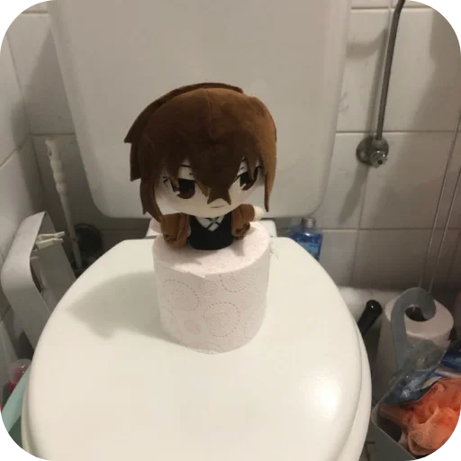 🚽 Стикер «Плюшевый Дазай Легенда» для Telegram
