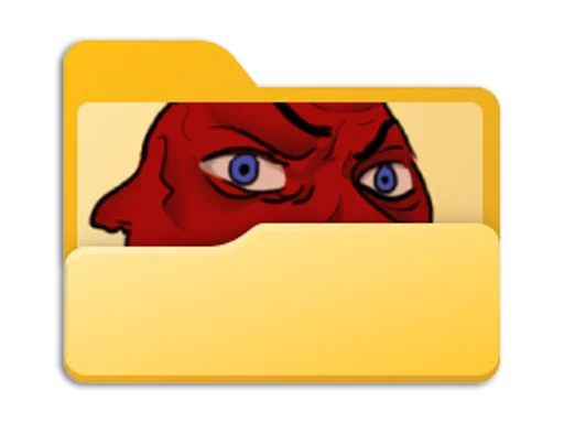 🤫 Стикер «золотой век» для Telegram