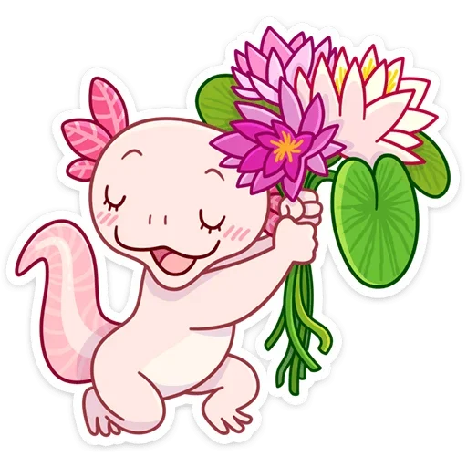 💐 Стикер «По и Фо» для Telegram