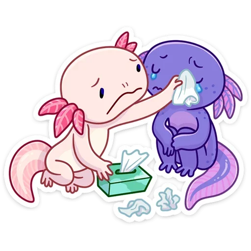 😭 Стикер «По и Фо» для Telegram