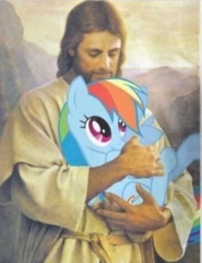 🦄 Стикер «пОнЯшИ» для Telegram