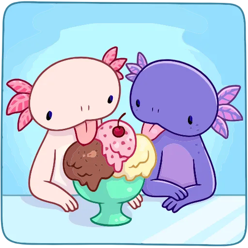 🍦 Эмодзи «По и Фо» для Telegram