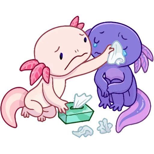 😭 Эмодзи «По и Фо» для Telegram