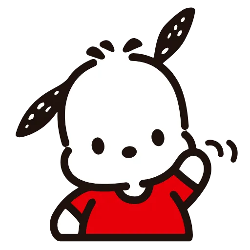 Стикер 23 pochacco sticker pack