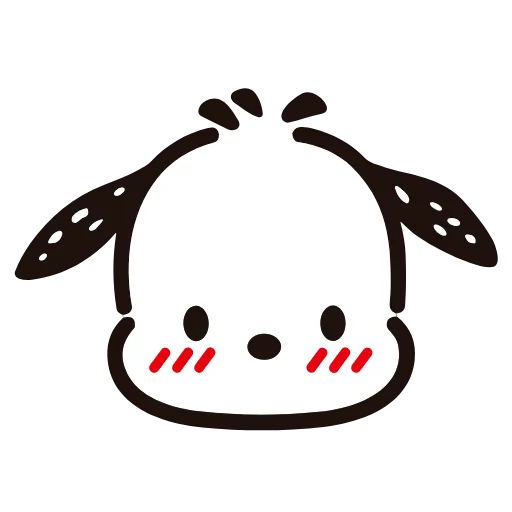 Стикер 12 pochacco sticker pack