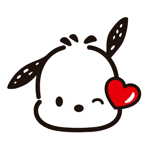 Стикер 2 pochacco sticker pack