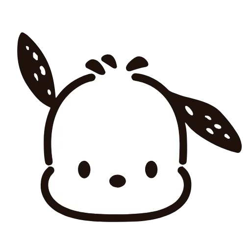 Обложка набора pochacco sticker pack