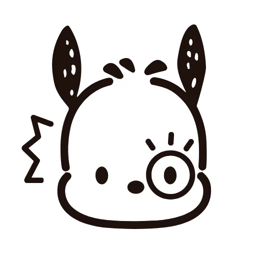 Стикер 5 pochacco sticker pack