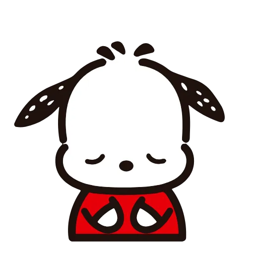 Стикер 21 pochacco sticker pack