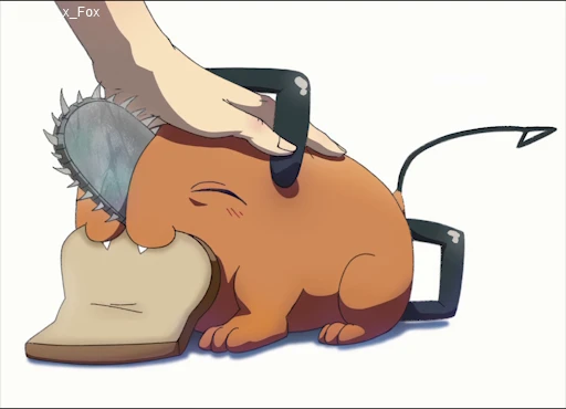 🥰 Стикер «Pochita» для Telegram