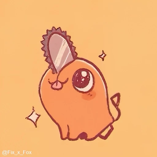 😀 Стикер «Pochita» для Telegram