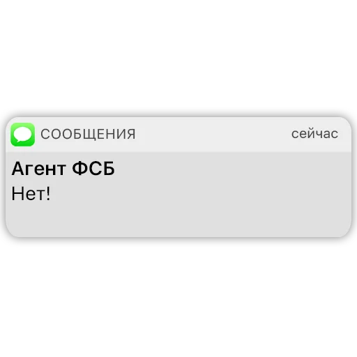 🙅‍♂️ Стикер «Карманный ФСБшник» для Telegram