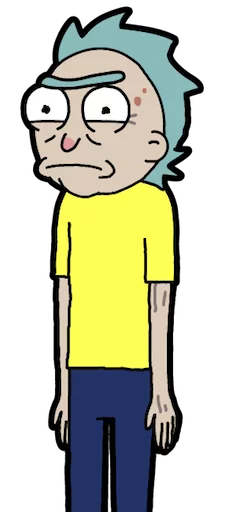 👴 Стикер «Pocket Mortys» для Telegram