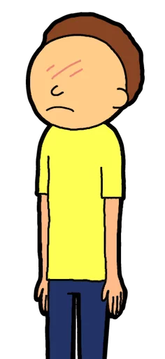 👁 Стикер «Pocket Mortys» для Telegram