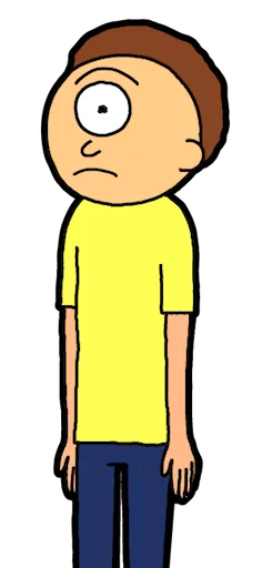 👀 Стикер «Pocket Mortys» для Telegram