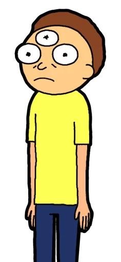 👀 Стикер «Pocket Mortys» для Telegram