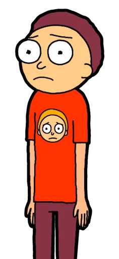 👕 Стикер «Pocket Mortys» для Telegram
