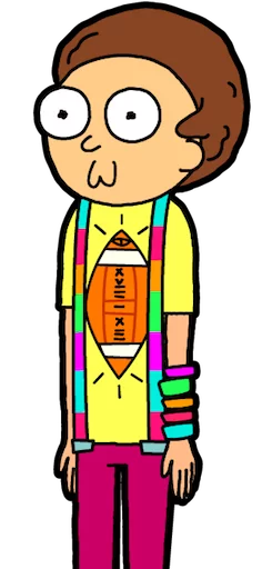 🎽 Стикер «Pocket Mortys» для Telegram