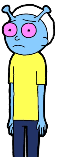 👽 Стикер «Pocket Mortys» для Telegram