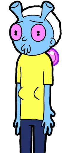 👽 Стикер «Pocket Mortys» для Telegram