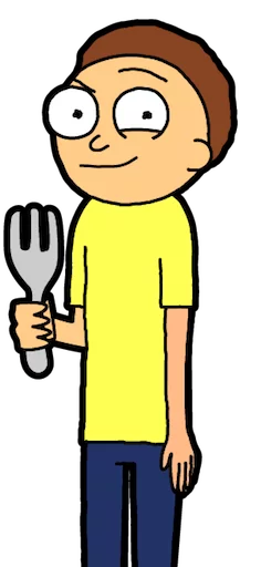 🍴 Стикер «Pocket Mortys» для Telegram