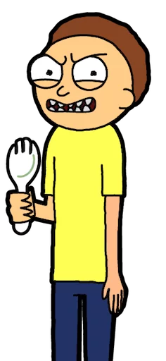 🍴 Стикер «Pocket Mortys» для Telegram