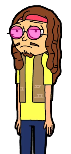 🐿 Стикер «Pocket Mortys» для Telegram