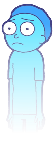 👻 Стикер «Pocket Mortys» для Telegram