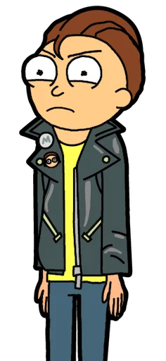 🏍 Стикер «Pocket Mortys» для Telegram