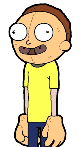 🎎 Стикер «Pocket Mortys» для Telegram