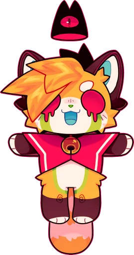 😈 Стикер «PockyPack» для Telegram