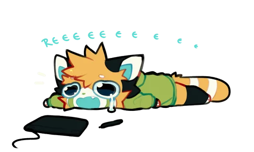 😭 Стикер «PockyPack» для Telegram
