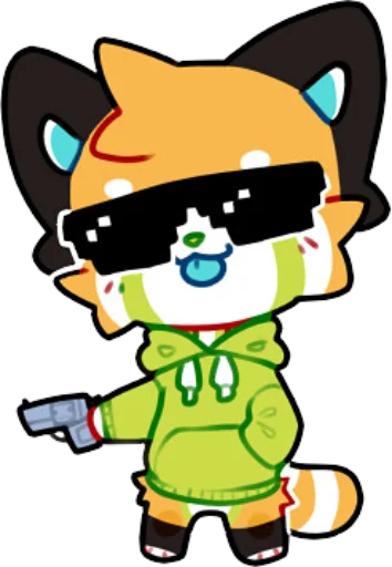 🔫 Стикер «PockyPack» для Telegram