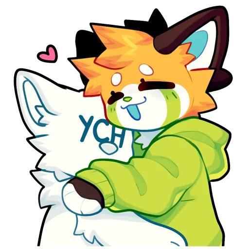 ❤️ Стикер «PockyPack» для Telegram