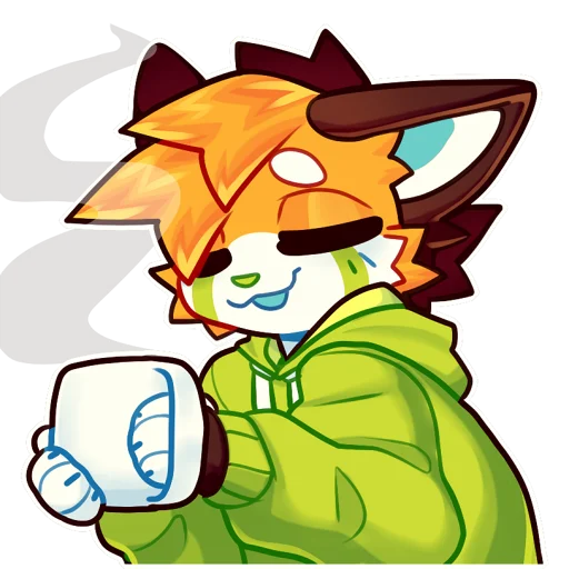 ☕️ Стикер «PockyPack2» для Telegram