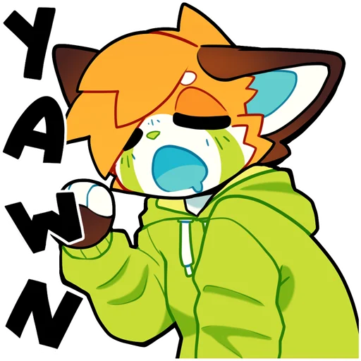 🥱 Стикер «PockyPack2» для Telegram