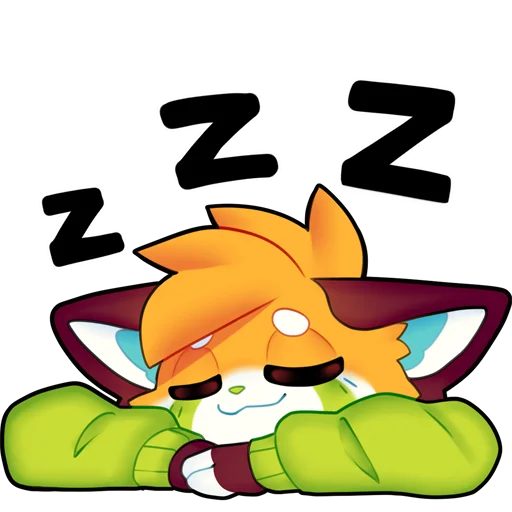 😴 Стикер «Pocky» для Telegram