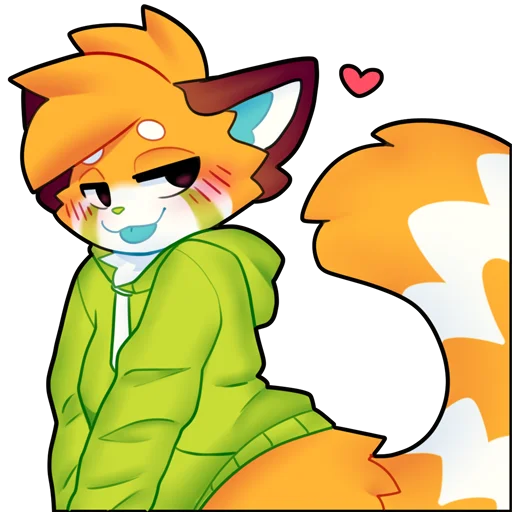 ❤️ Стикер «Pocky» для Telegram