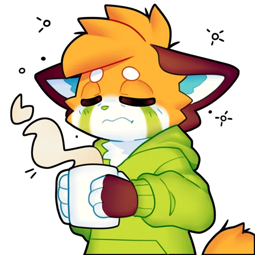 ☕️ Стикер «Pocky» для Telegram