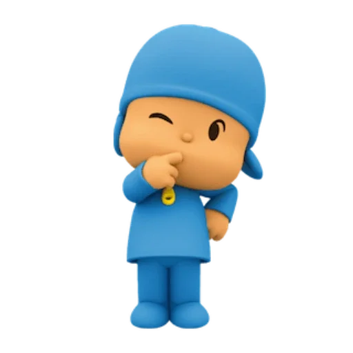 ❤️ Стикер «Pocoyo» для Telegram
