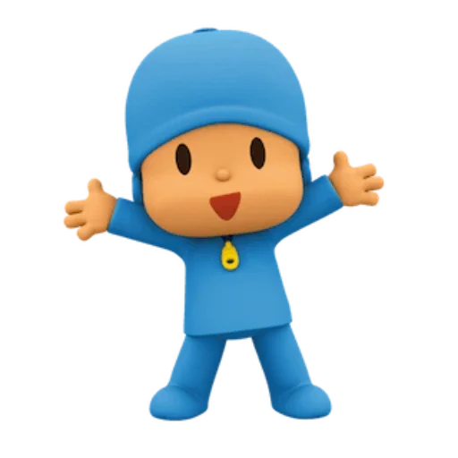 ❤️ Стикер «Pocoyo» для Telegram